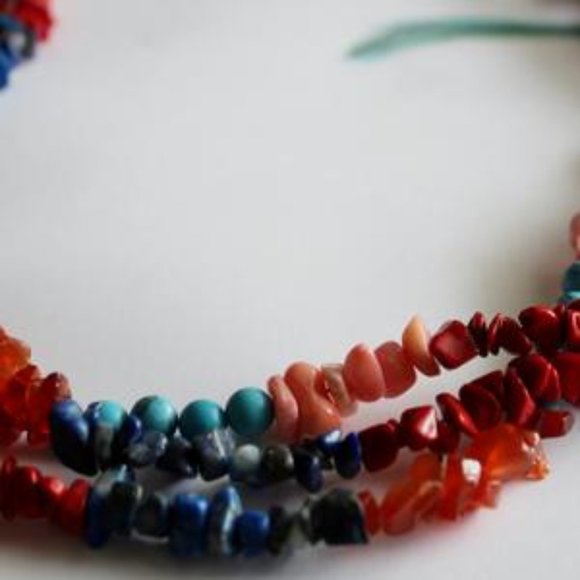 Debra Three Strand Layered Necklace (Copper) NWT - Picture 2 of 4